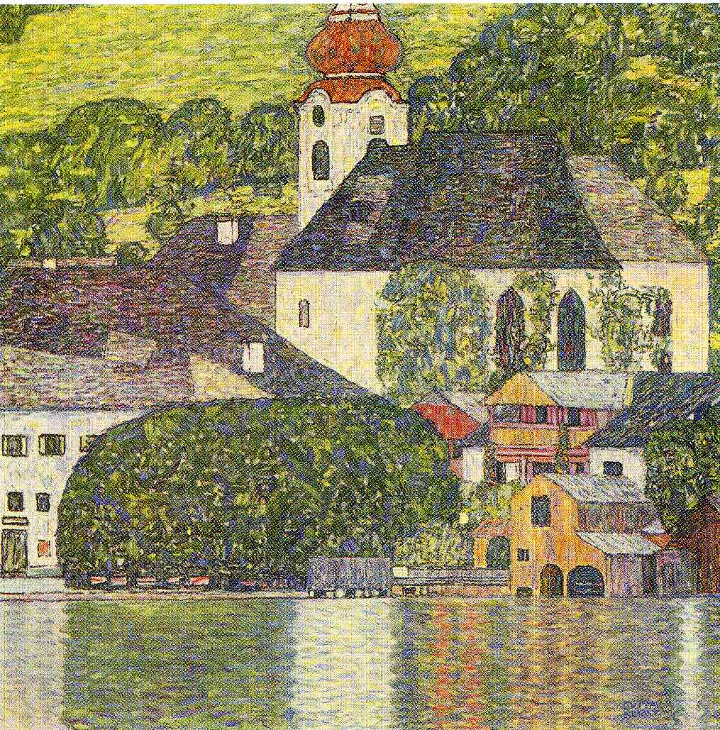 Gustav Klimt - Church in Unterach on the Attersee 1916